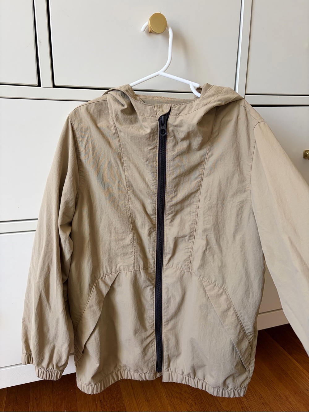GAP Kids Beige Hooded Raincoat